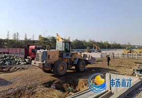 泰安第一處理廠(chǎng)。第二處理廠(chǎng)，濕地公園項(xiàng)目順利完工